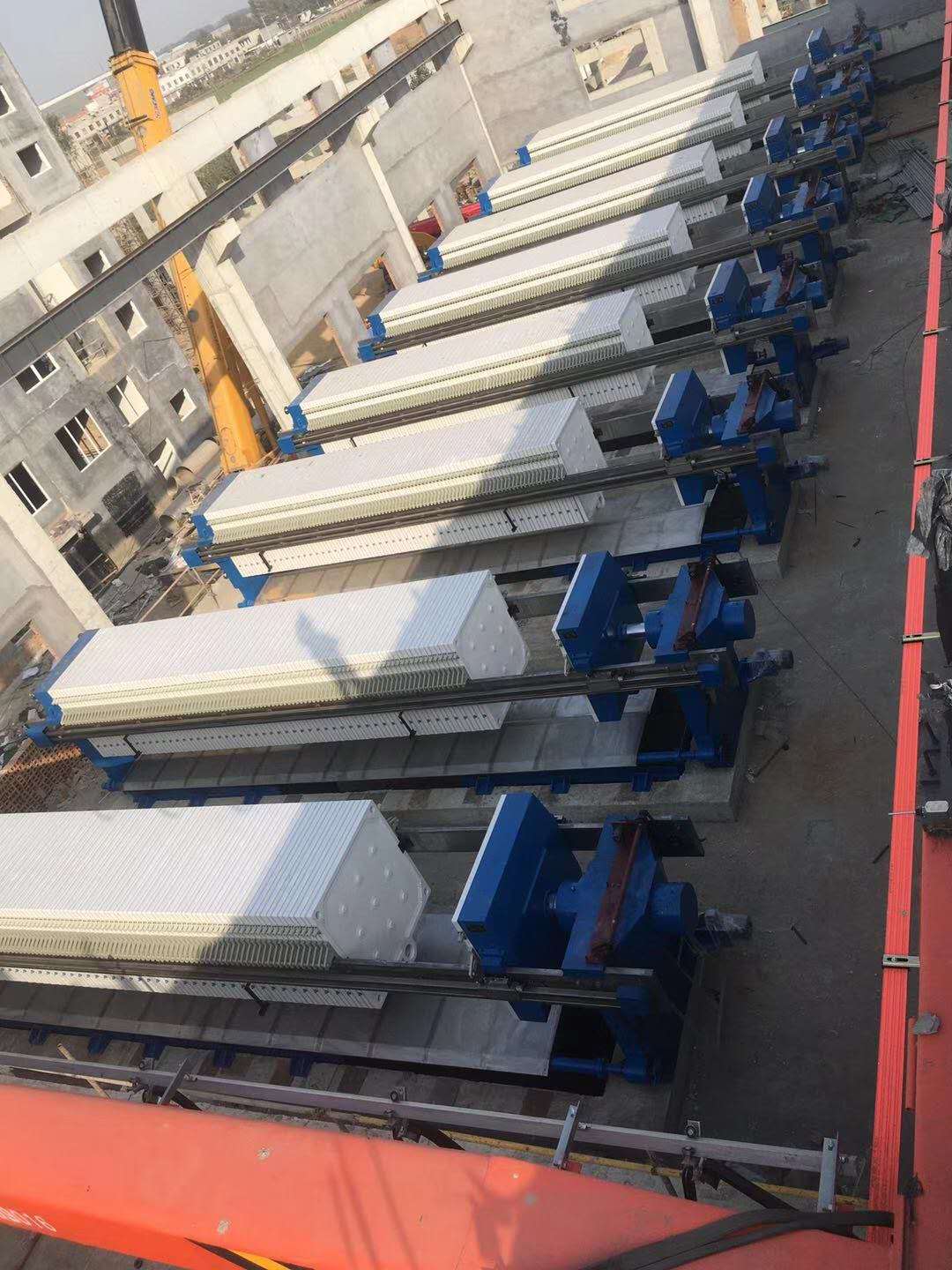 压滤机应用现场-press filter 2